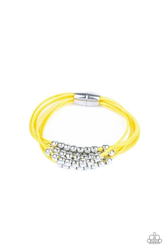 Paparazzi Bracelet ~ Mega Magnetic - Yellow