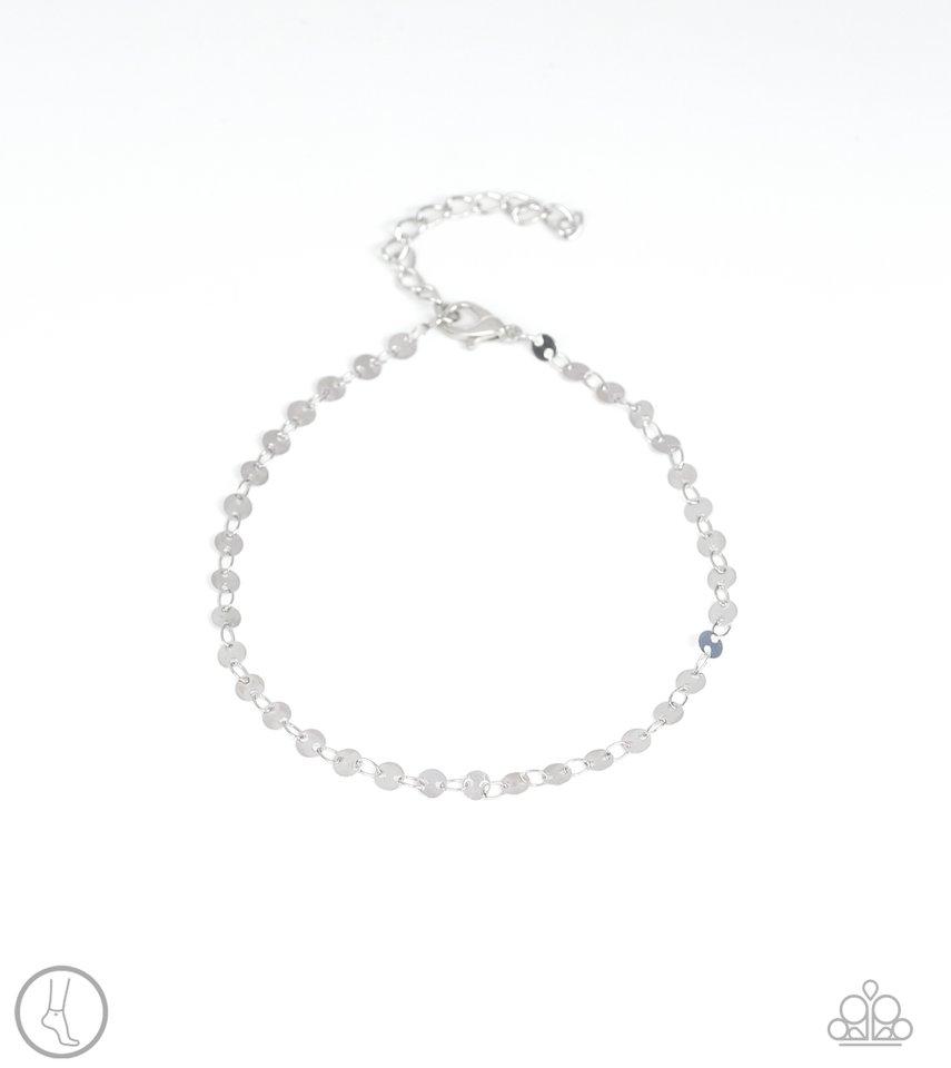 Paparazzi Bracelet ~ Beach Shimmer - Silver