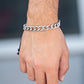 Sideline - Silver - Paparazzi Bracelet Image