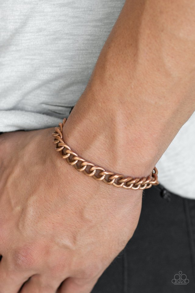 Blitz - Copper - Paparazzi Bracelet Image