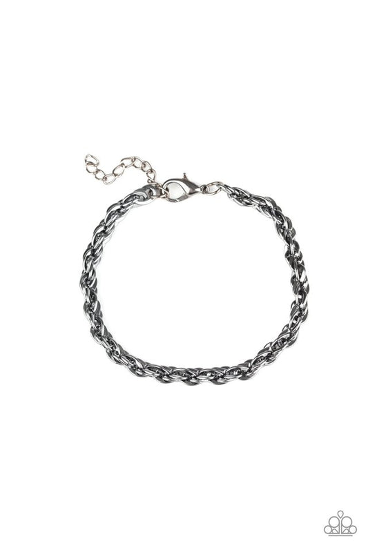 Last Lap - Black - Paparazzi Bracelet Image