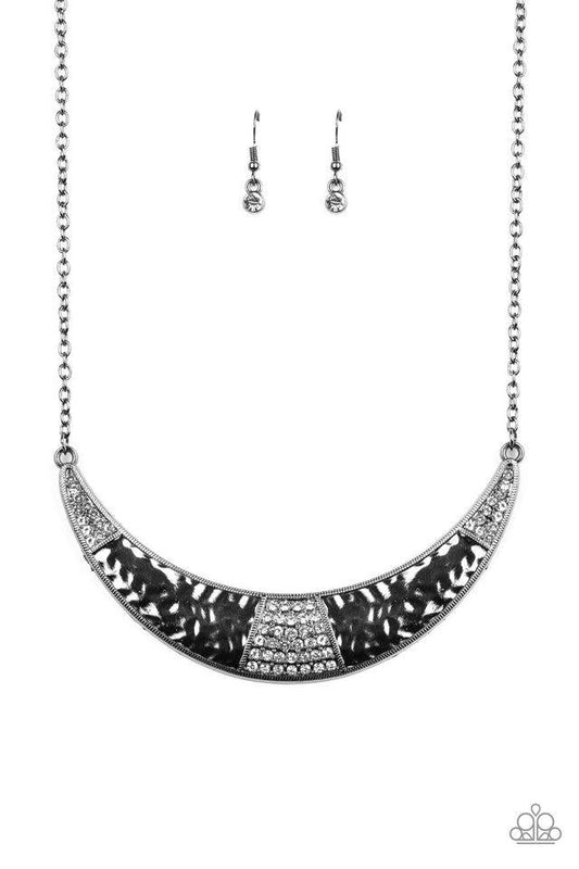 Paparazzi Necklace ~ Stardust - Black