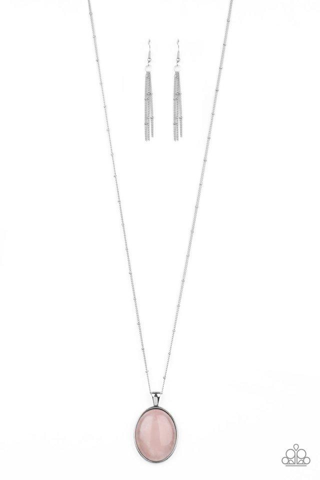 Paparazzi Necklace ~ Peaceful Glow - Pink