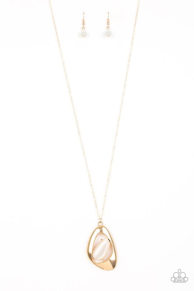 Paparazzi Necklace ~ Asymmetrical Bliss - Gold