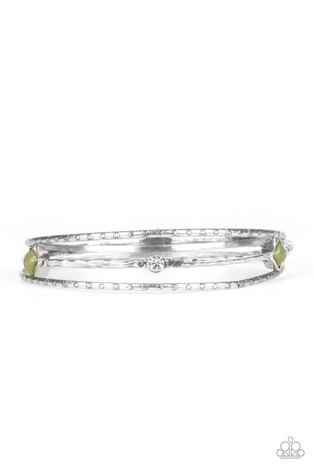 Paparazzi Bracelet ~ Sunset Fusion - Green