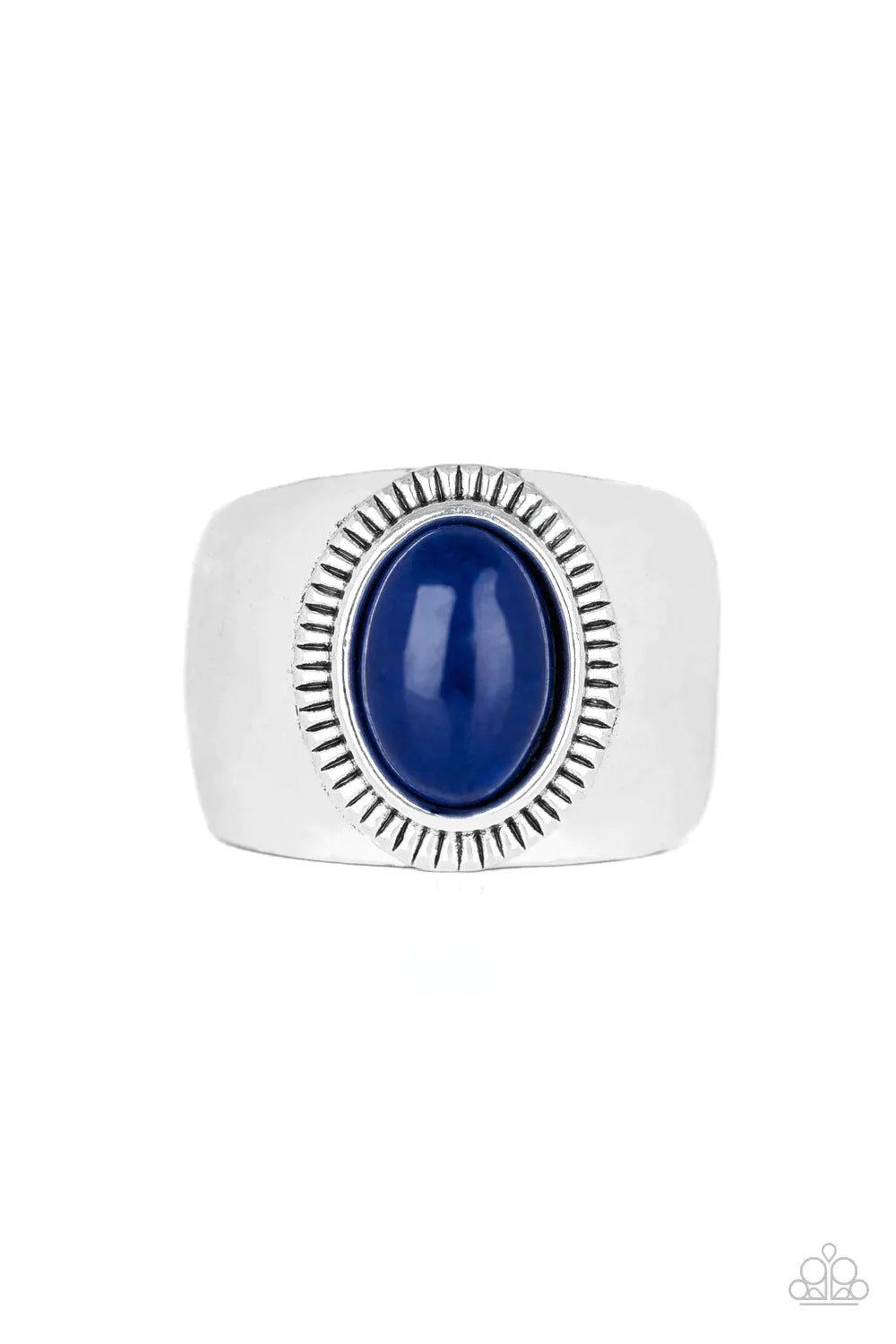 Paparazzi Ring ~ The Prospector - Blue