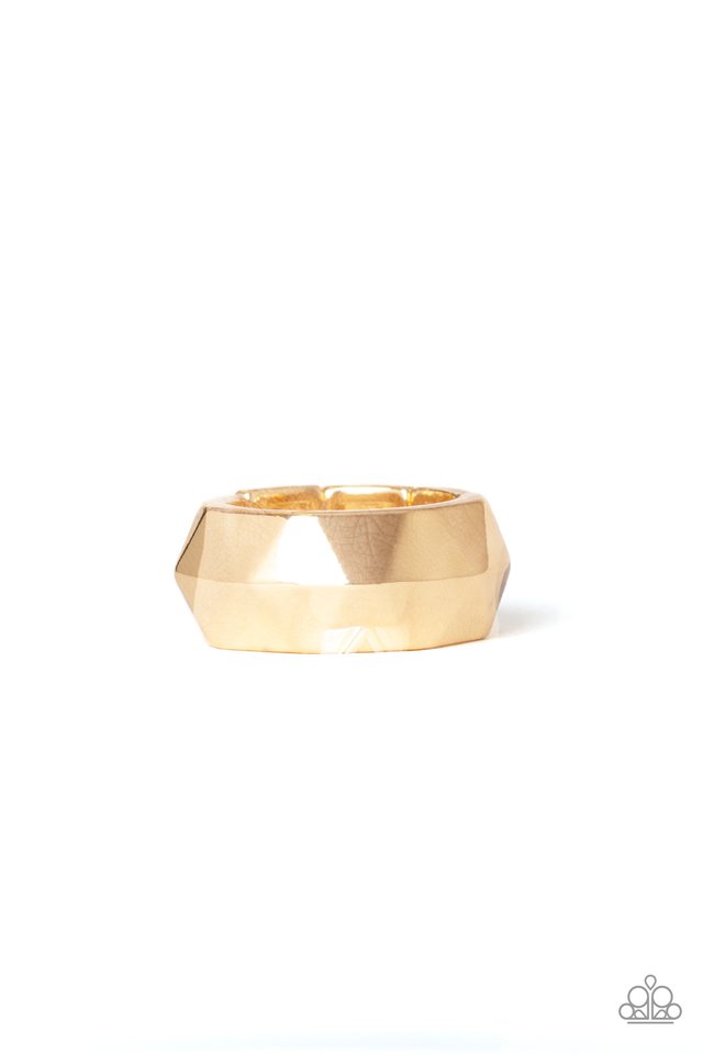Industrial Mechanic - Gold - Paparazzi Ring Image