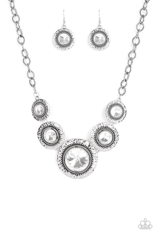 Global Glamour - White - Paparazzi Necklace Image