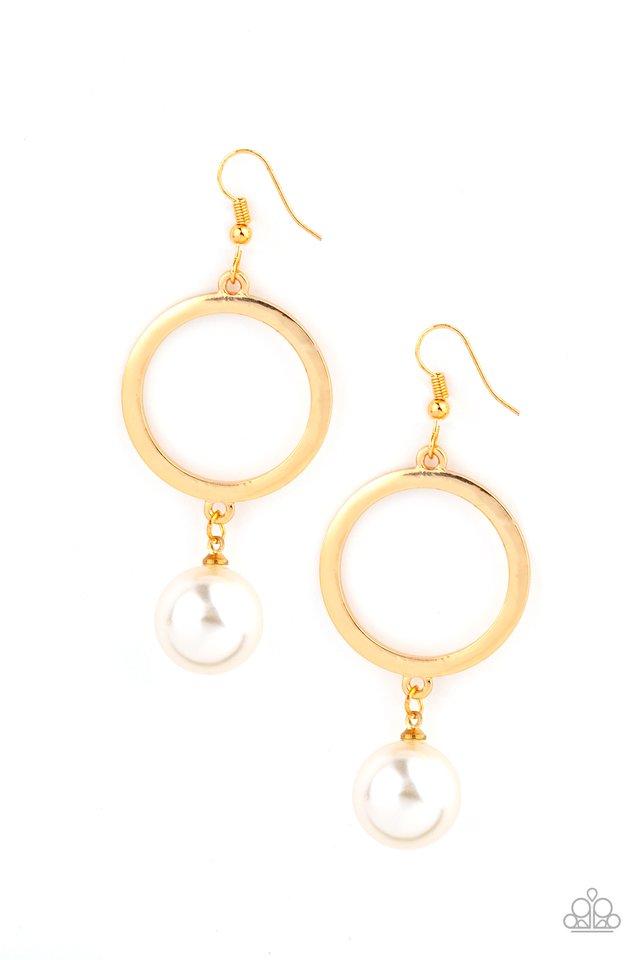 Paparazzi Earring ~ SoHo Solo - Gold