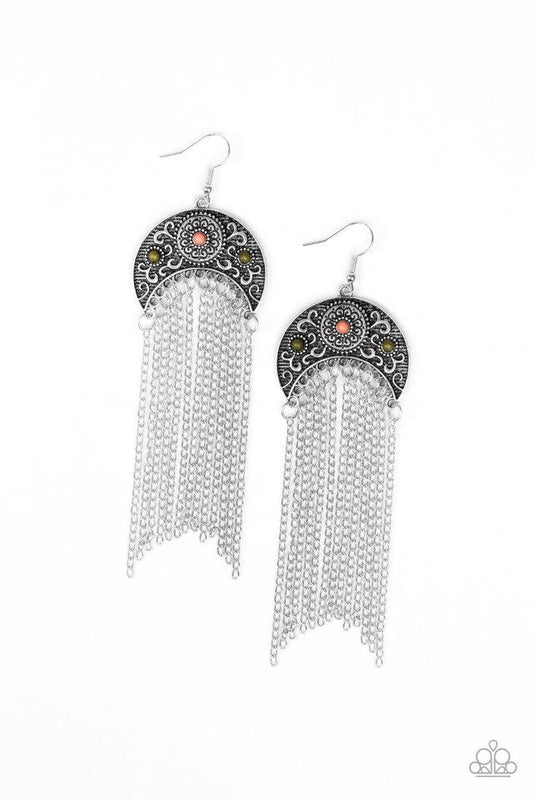 Paparazzi Earring ~ Lunar Melody - Multi