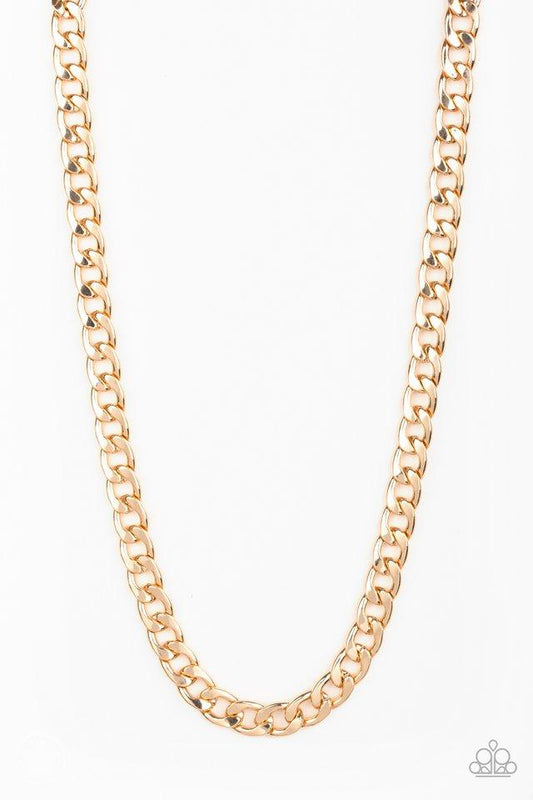 Paparazzi Necklace ~ The Underdog - Gold