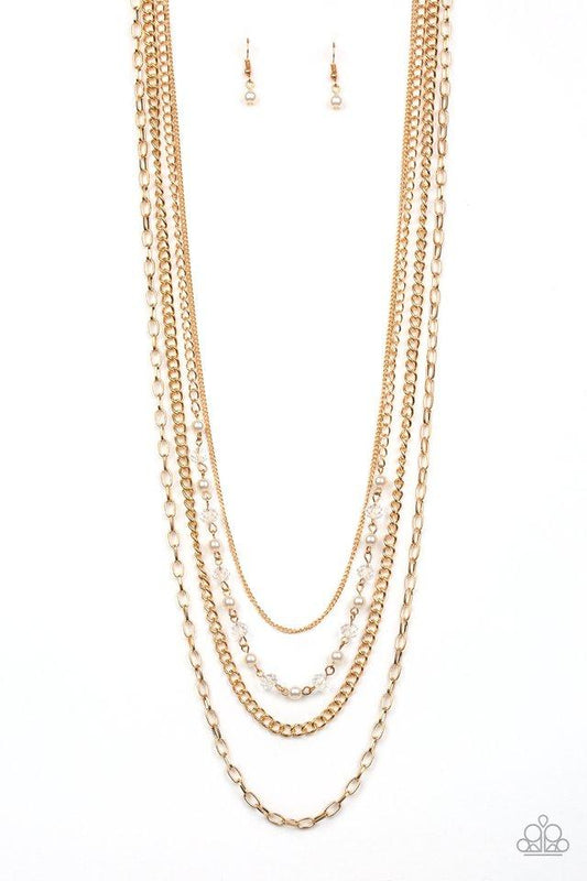 Paparazzi Necklace ~ SoHo Sophistication - Gold