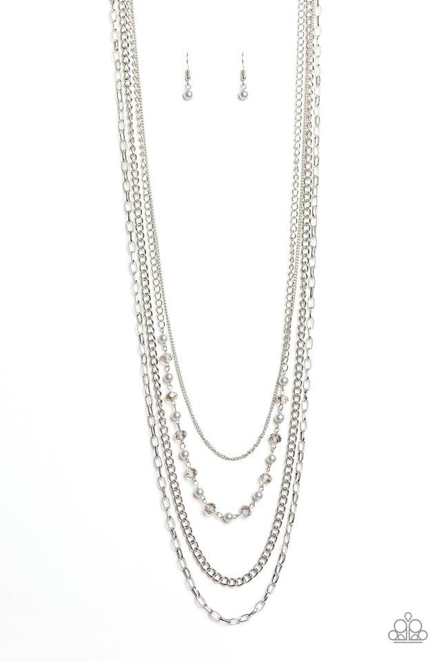 Paparazzi Necklace ~ SoHo Sophistication - Silver