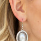 Celebrity Crush - Silver - Paparazzi Earring Image