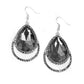 Famous - Silver - Paparazzi Earring Image