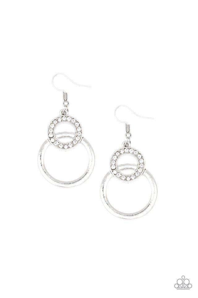 Paparazzi Earring ~ Regal Refinery - White