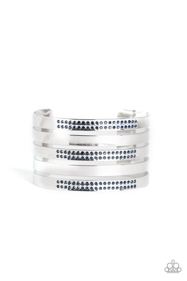 Paparazzi Bracelet ~ Big Time Shine - Blue
