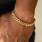 Rulebreaker - Gold - Paparazzi Bracelet Image