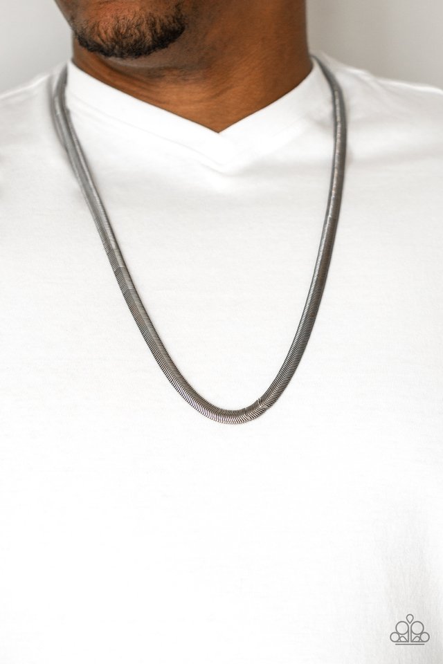 Kingpin - Black - Paparazzi Necklace Image