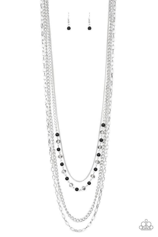 Paparazzi Necklace ~ SoHo Sophistication - Black