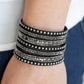 All Hustle and Hairspray - Black - Paparazzi Bracelet Image