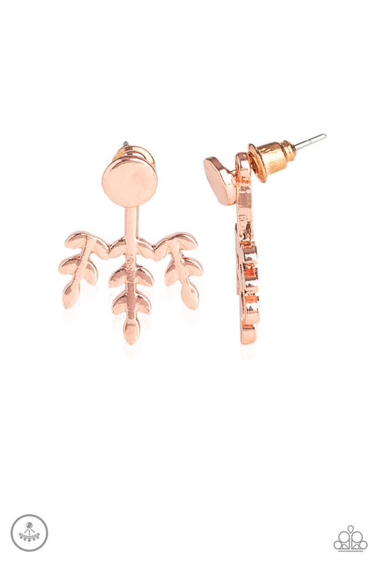 Autumn Shimmer - Copper - Paparazzi Earring Image