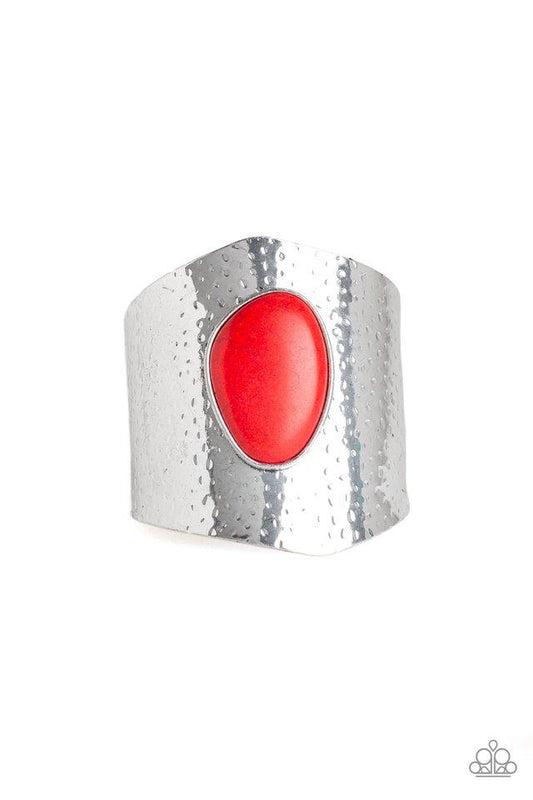 Paparazzi Bracelet ~ Casual Canyoneer - Red