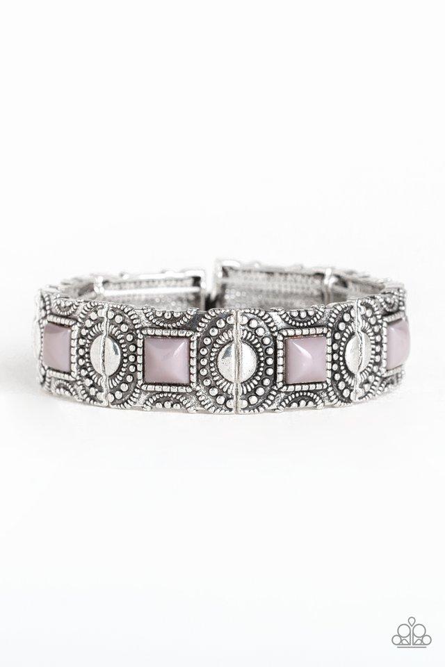 Paparazzi Bracelet ~ Tribal Trailblazer - Silver