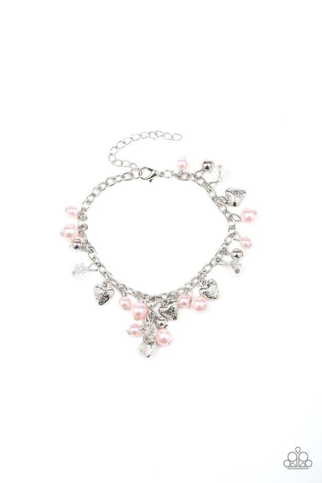 Paparazzi Bracelet ~ Heart Haven - Pink