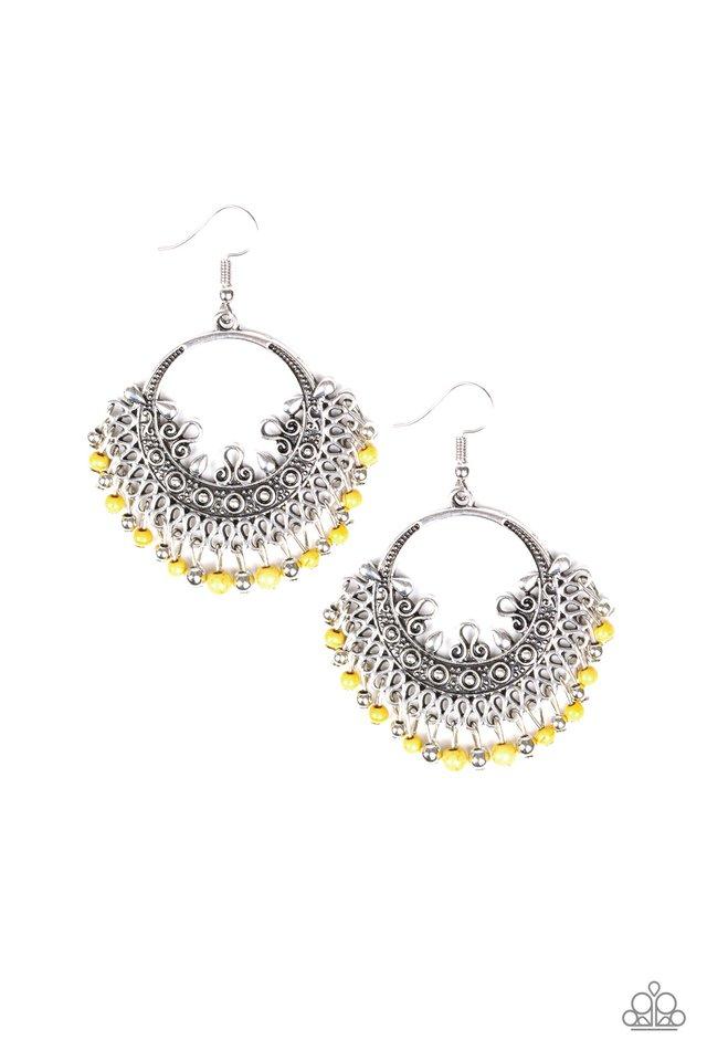 Paparazzi Earring ~ Canyonlands Celebration - Yellow