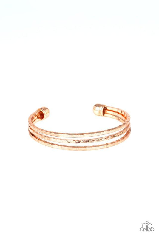 Paparazzi Bracelet ~ A Mean Gleam - Copper