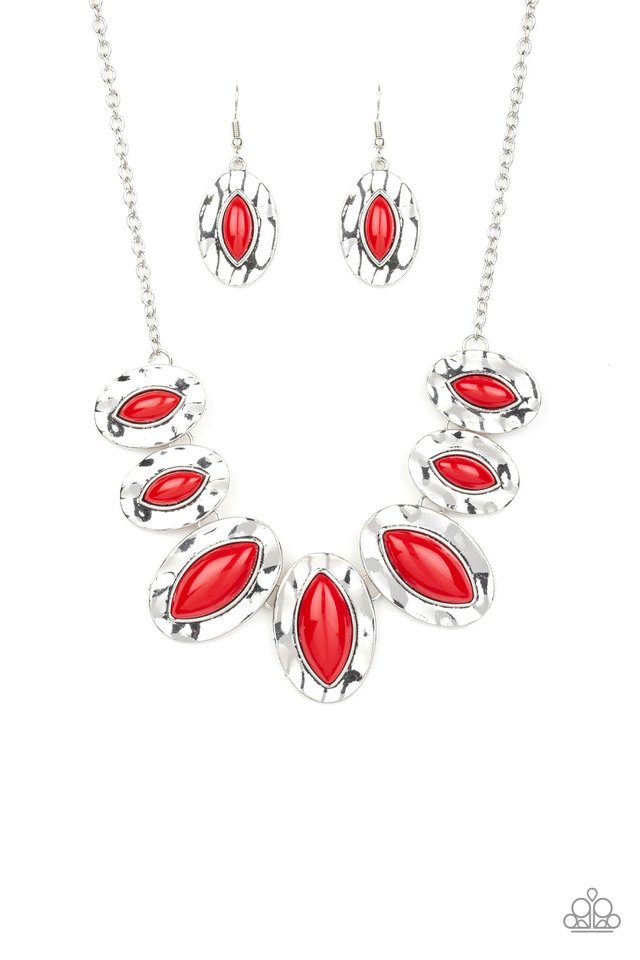 Terra Color - Red - Paparazzi Necklace Image