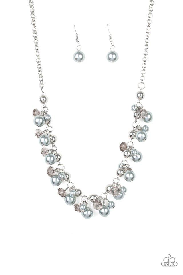 Paparazzi Necklace ~ Duchess Royale - Silver
