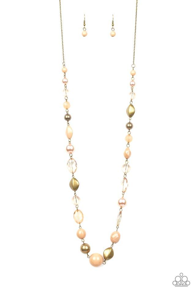 Paparazzi Necklace ~ Secret Treasure  - Brown