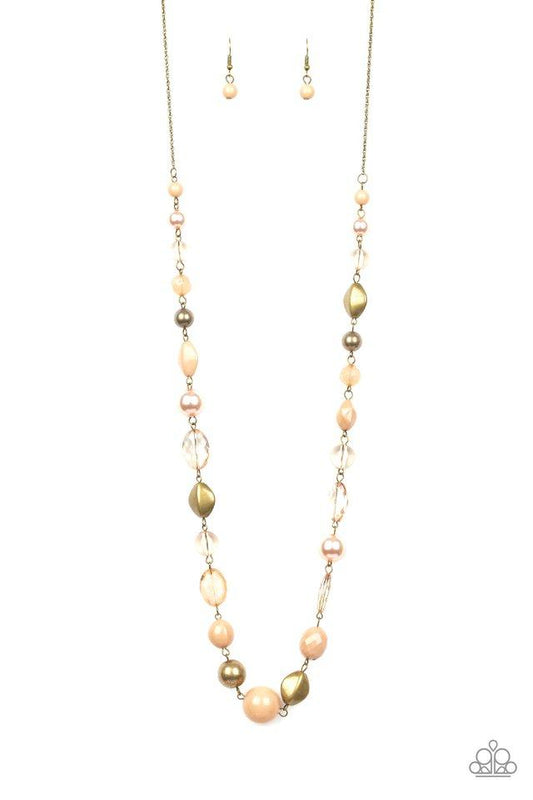 Paparazzi Necklace ~ Secret Treasure  - Brown