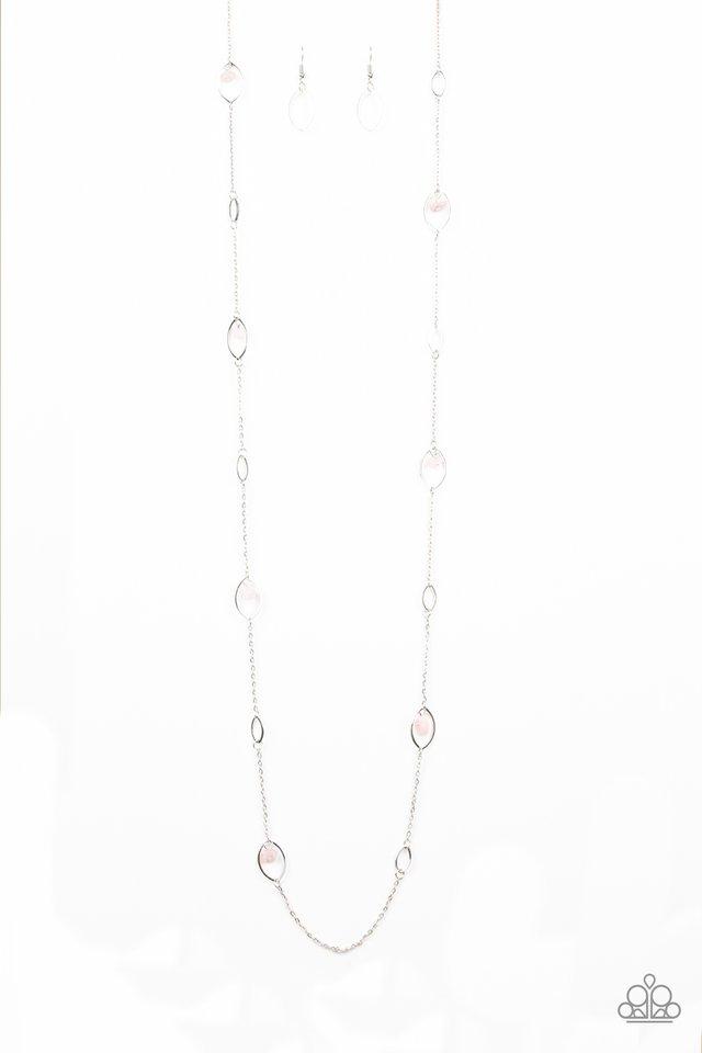 Paparazzi Necklace ~ Rocky Razzle - Pink