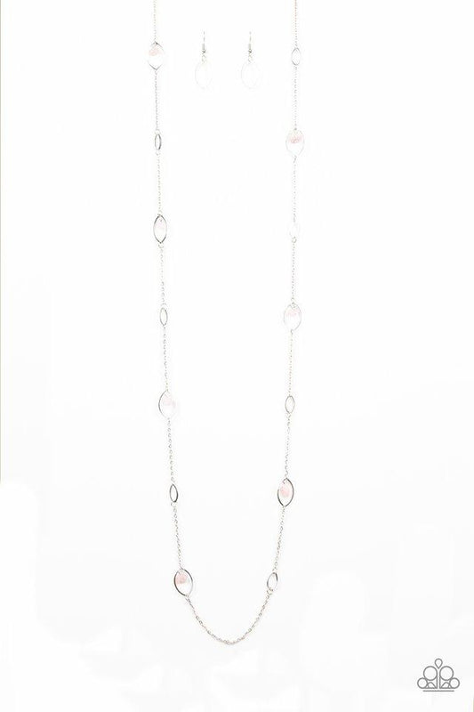 Paparazzi Necklace ~ Rocky Razzle - Pink