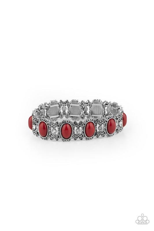 A Piece of Cake - Red - Paparazzi Bracelet Image