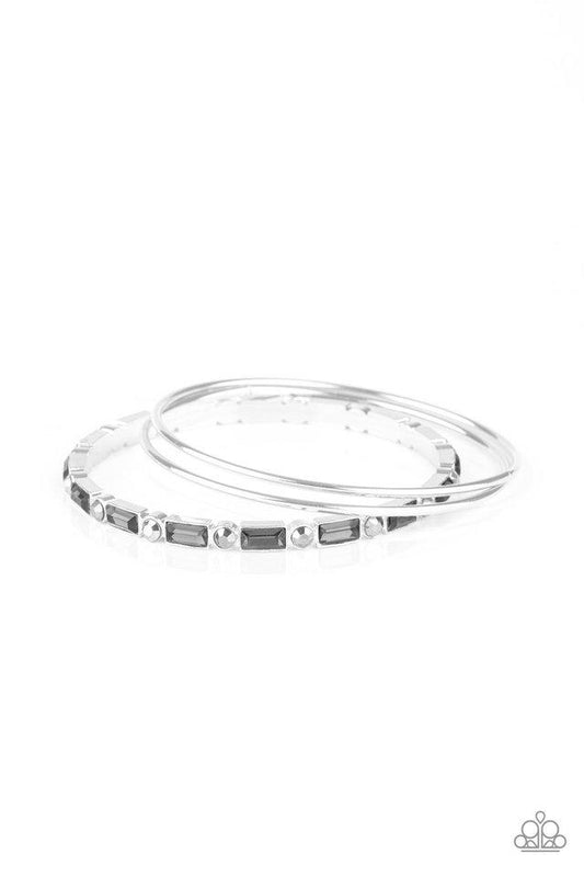 Paparazzi Bracelet ~ HEIR Toss - Silver