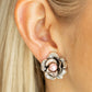 Glowing Garden Spree - Pink - Paparazzi Earring Image