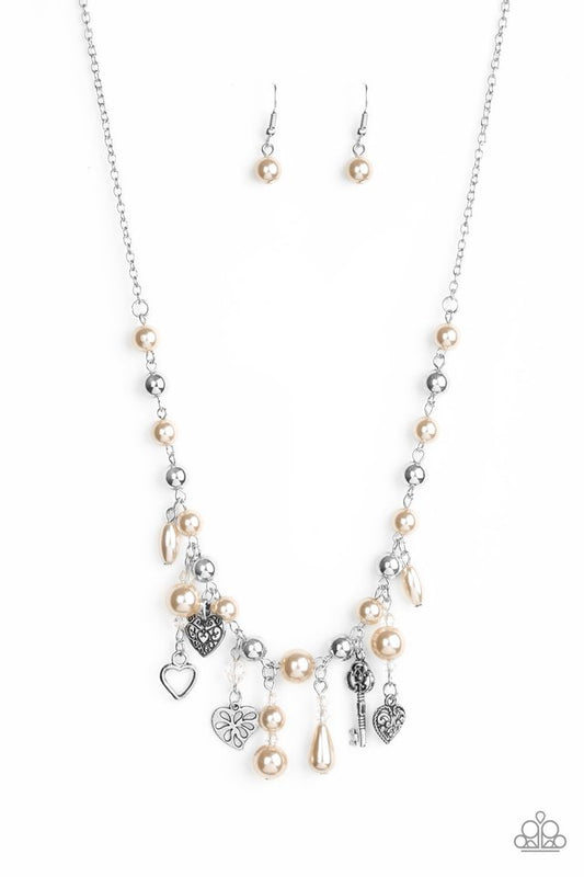 Renaissance Romance - Brown - Paparazzi Necklace Image