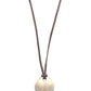 Clean Slate - Brass - Paparazzi Necklace Image