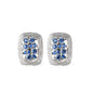 Darling Dazzle - Blue - Paparazzi Earring Image