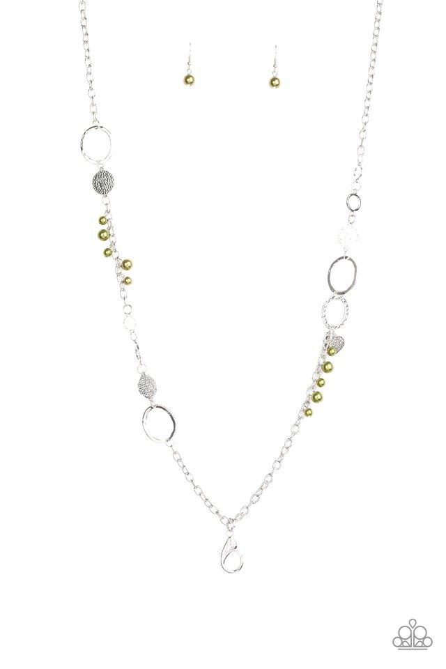 Paparazzi Necklace ~ Unapologetic Flirt - Green