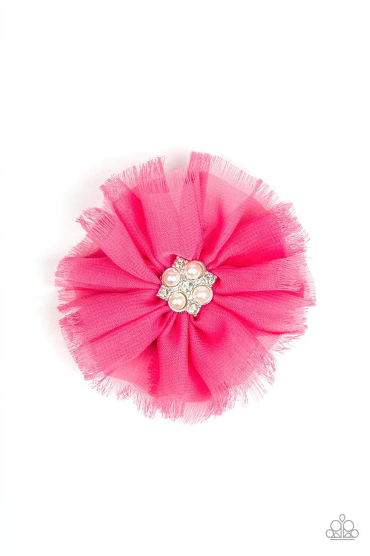 Paparazzi Hair Accessories ~ Flowering Fringe - Pink
