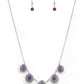 Solar Beam - Purple - Paparazzi Necklace Image