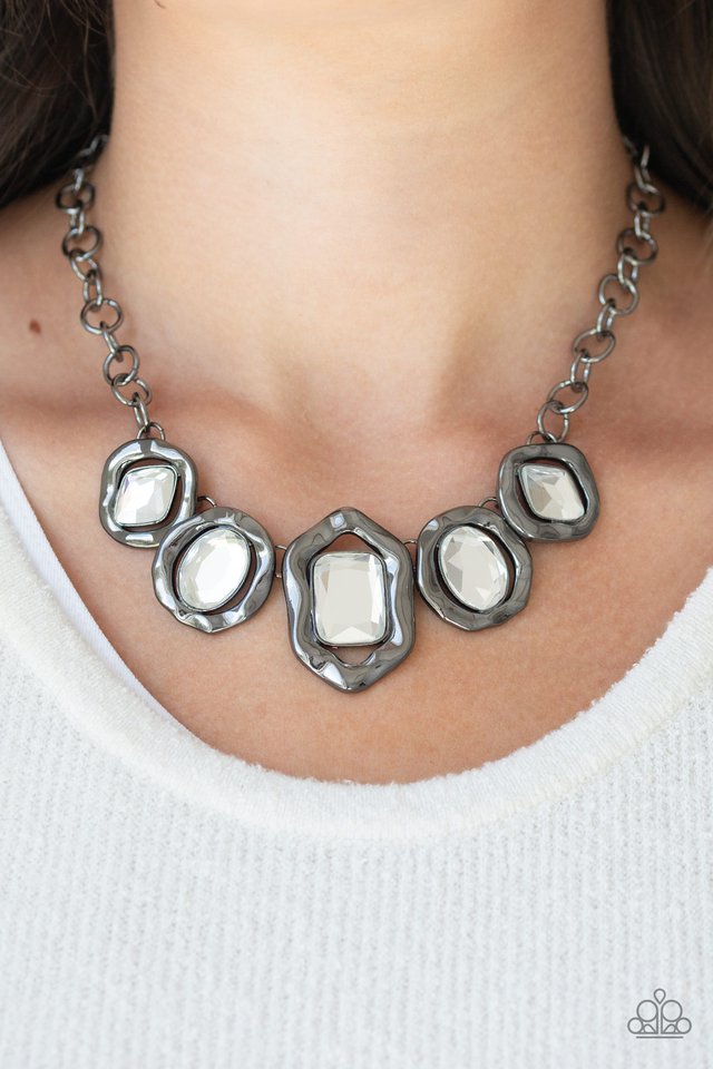 Celebrity Catwalk - Black - Paparazzi Necklace Image