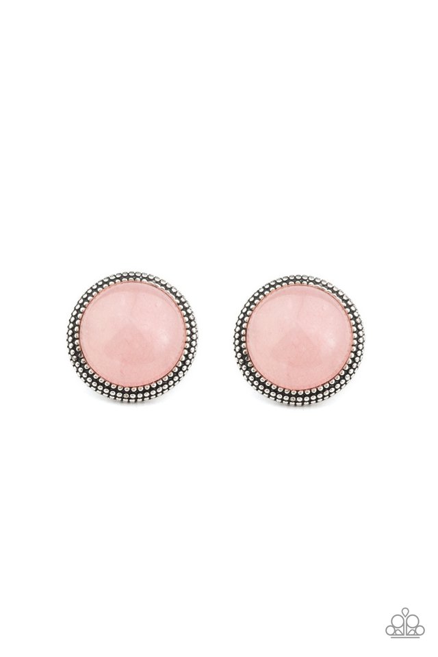 Desert Dew - Pink - Paparazzi Earring Image