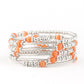 Colorful Charisma - Orange - Paparazzi Bracelet Image