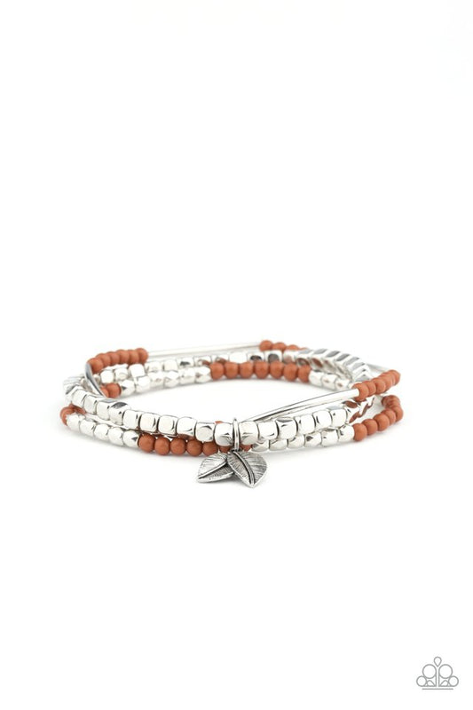 Desert Wanderer - Brown - Paparazzi Bracelet Image